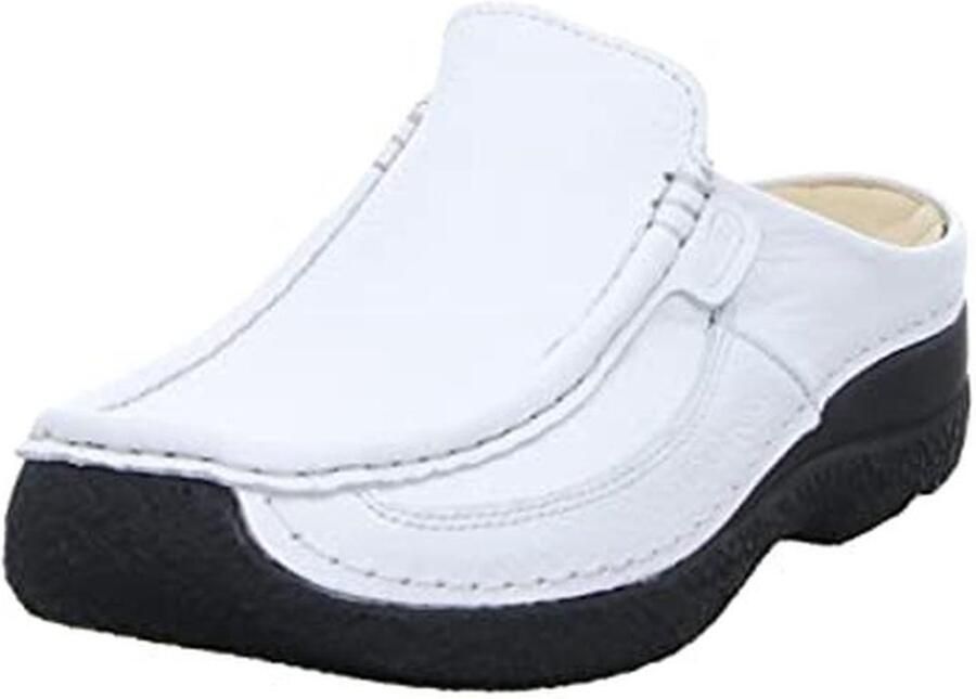 Dames Roll Slide Loafer Lichtgrijs