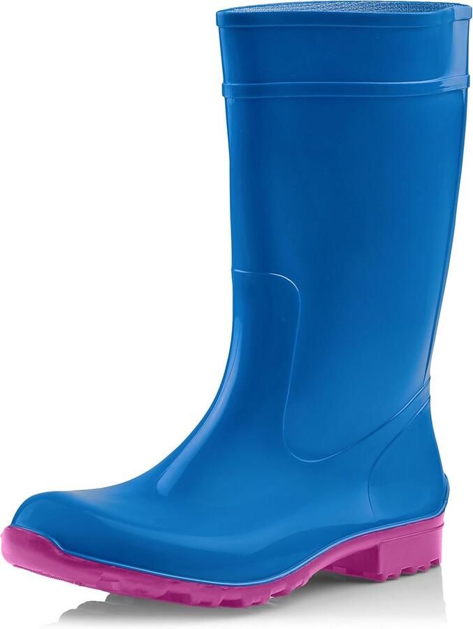 Dames Rubber Laarzen Waterdicht PVC Geschikt voor Tuin Wandelen en Buitenactiviteiten