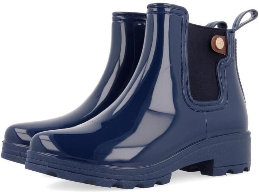 Dames regenlaarzen met elastische inzet voor alle weersomstandigheden
