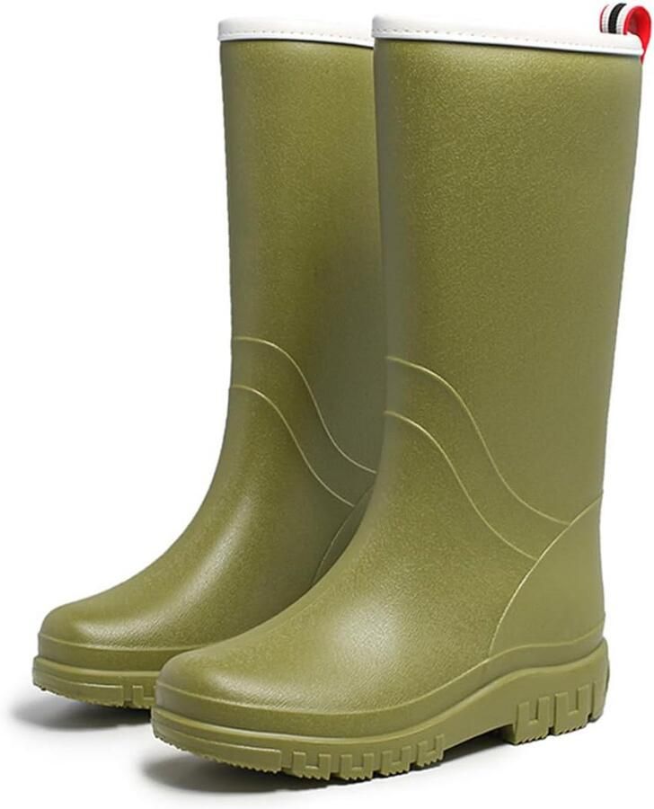 Waterdichte Hoge Regenlaarzen voor Dames Geschikt voor Tuin en Buitenactiviteiten