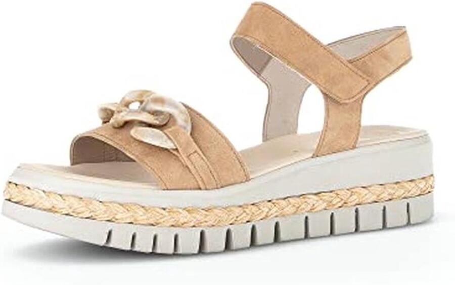 Dames Sandaal in Nubuck Leder Comfortabele Pasvorm en Optimale Ondersteuning