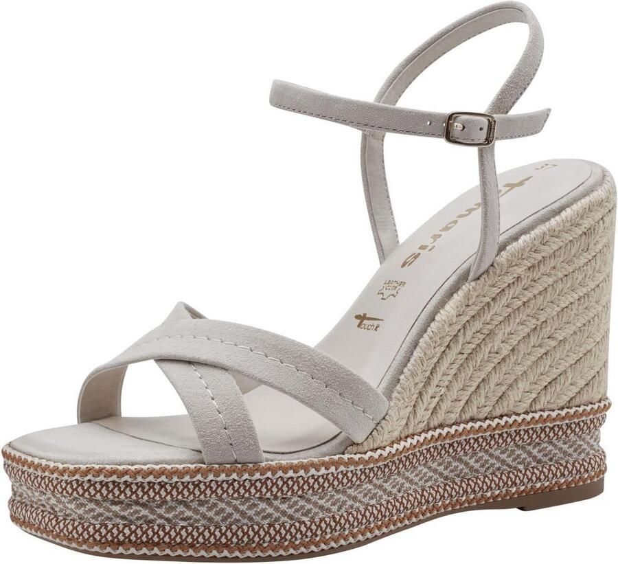 Dames Sandaal met Brede Banden en Comfortabele Pasvorm