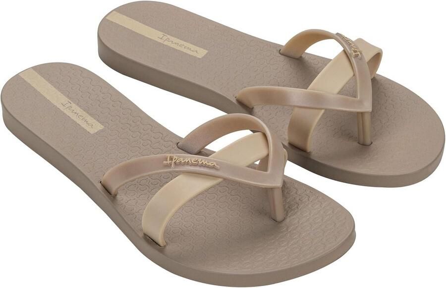 Comfortabele Dames Teenslippers met Moderne Kruisband Zomerse Sandaal