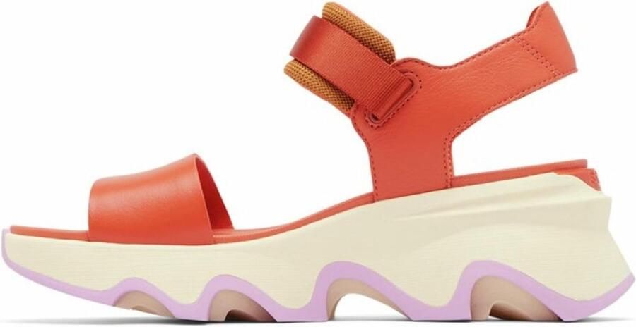 Dames Sandaal met Y-Riem en Brede Band Comfortabele Zomer Enkellaarsjes