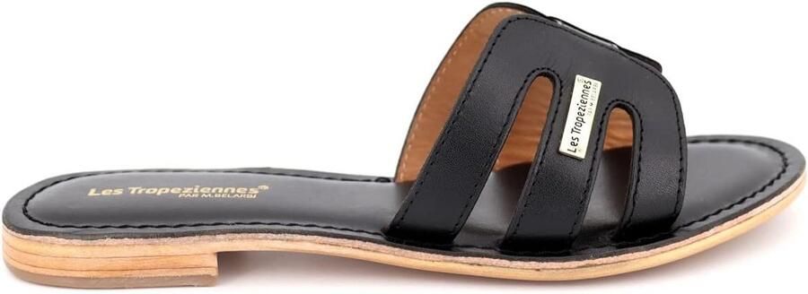 Dames Sandaal Platte Zwarte Muiltjes Zomer Schoenen