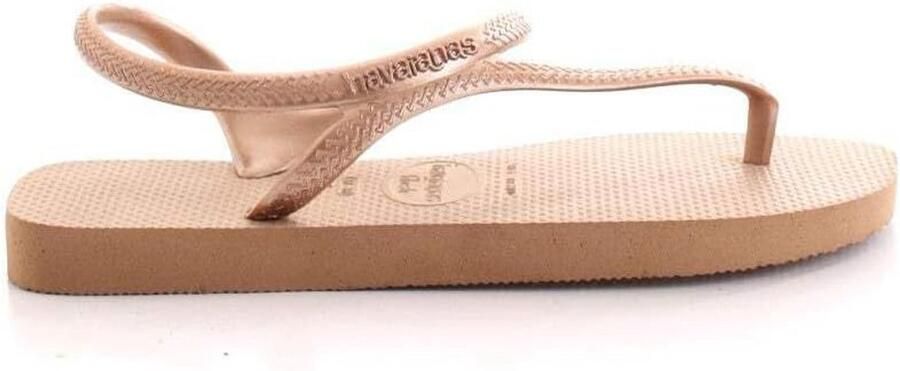 Dames Sandaal Zomer Schoenen Roze Goud Teenslippers Open