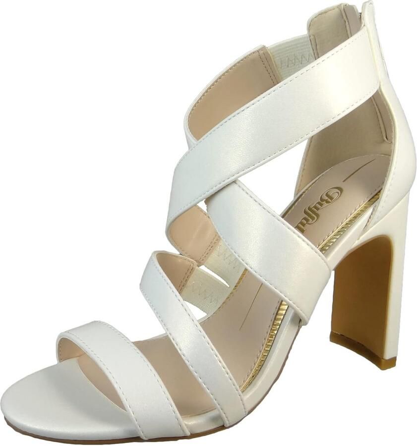 Dames Sandalen Comfortabel Pearl White