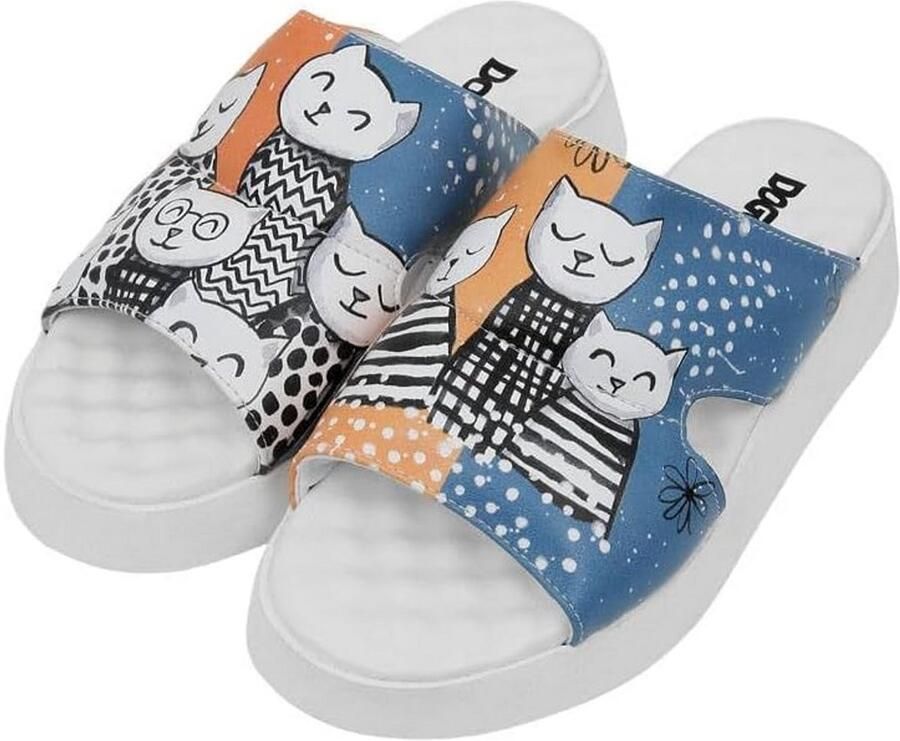 Dames Sandaal Golvend Ontwerp Comfortabele Zomer Teenslipper