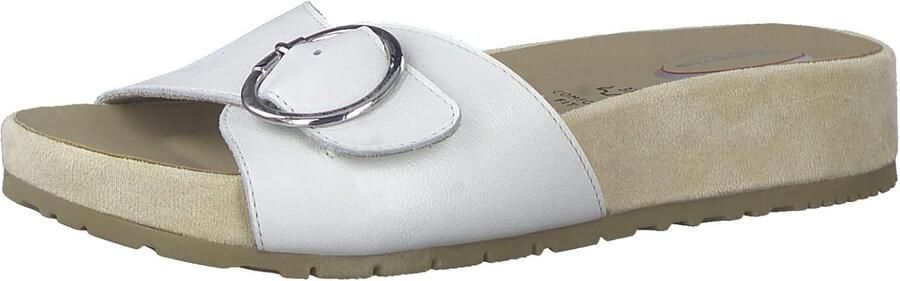 Dames Sandalen Comfortabele Muiltjes Zomerse Wandelingen Extra Brede Pasvorm Wit