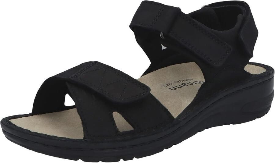 Dames Sandalen Comfortabele Schoenen Dagelijks Gebruik Verstelbare Bandjes Zwart