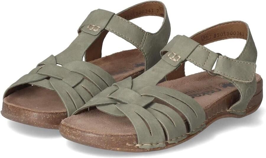 Dames Sandalen Groen Comfortabele Strappy