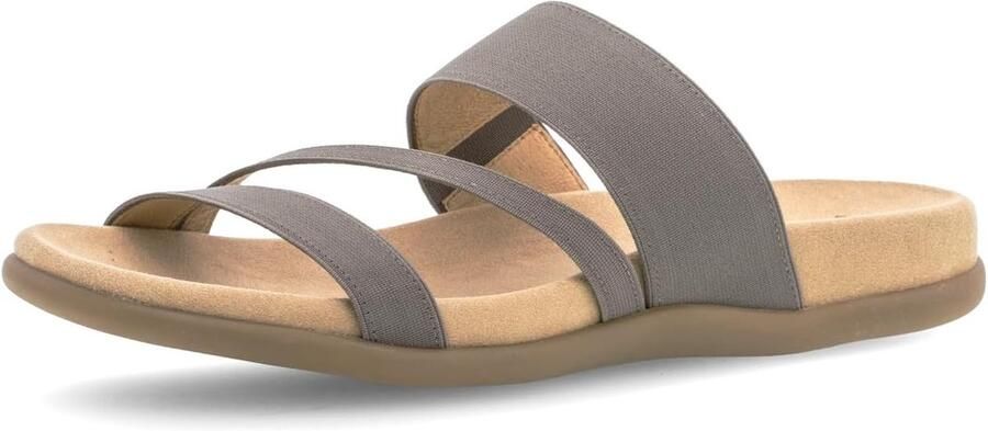Dames Sandalen Klompsandalen Slippers Zomerse Vrijetijd Echt Leder Binnenwerk Hakhoogte