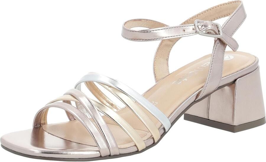 Dames Sandalen Koper Goud Zilver Comfortabele Pasvorm