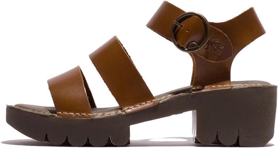 Fly London Dames Sandalen Egly520fly Camel