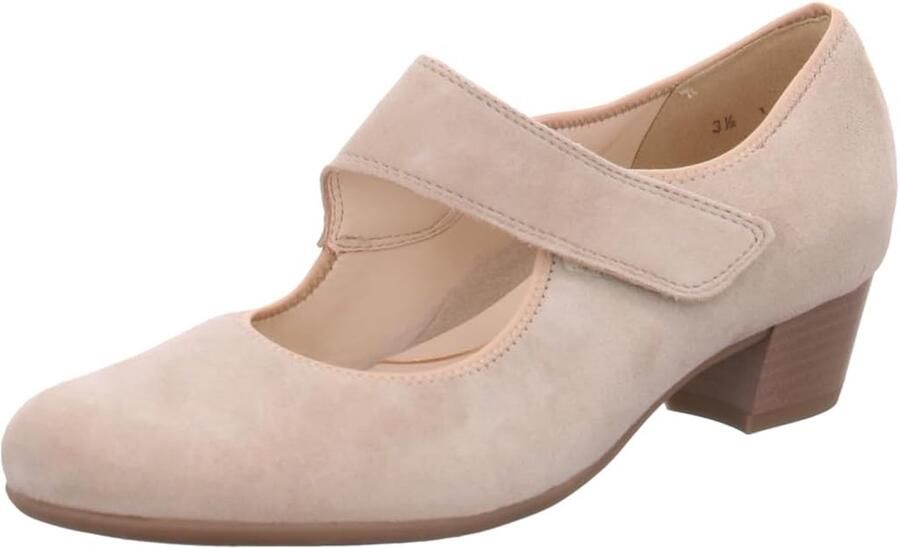 Dames Sandalen Leer Zandkleur