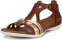 Ecco Sandalen Flash zomerschoen sandaal klittenbandschoen in metallic-look - Thumbnail 2