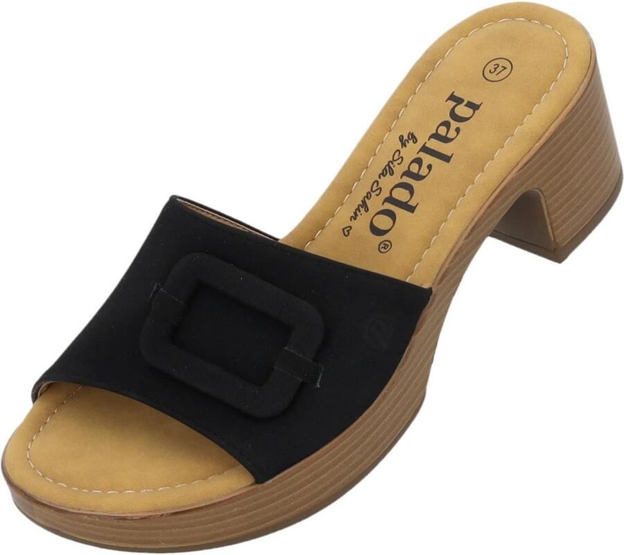 Dames Sandalen met Blokhak Comfortabele Pantoletten voor de Zomer