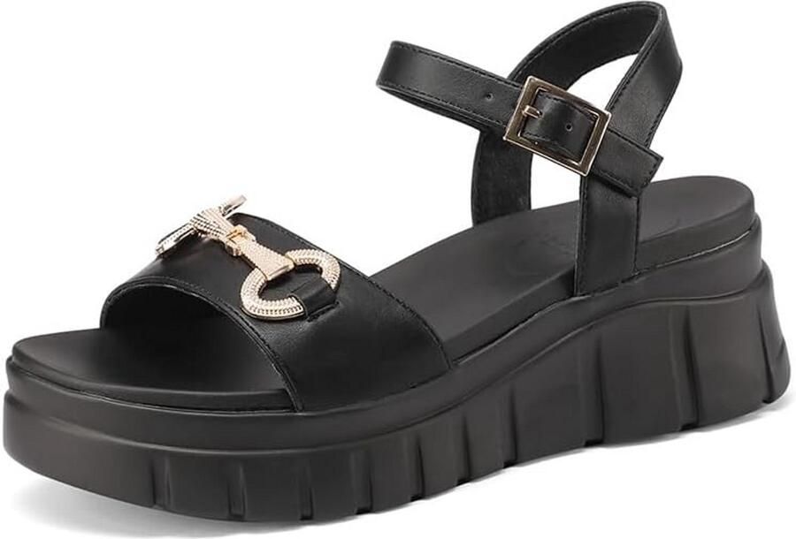 Dames sandalen met comfortabele zolen en stijlvolle bandjes