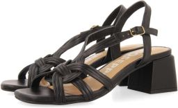 Dames Sandalen met Gevlochten Bandjes en Gesp