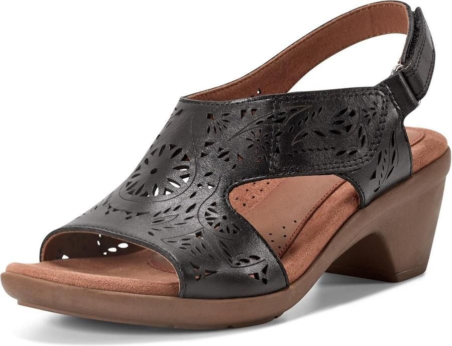 Dames Sandalen met Hak Open Teen Comfortabele Zomer Schoenen