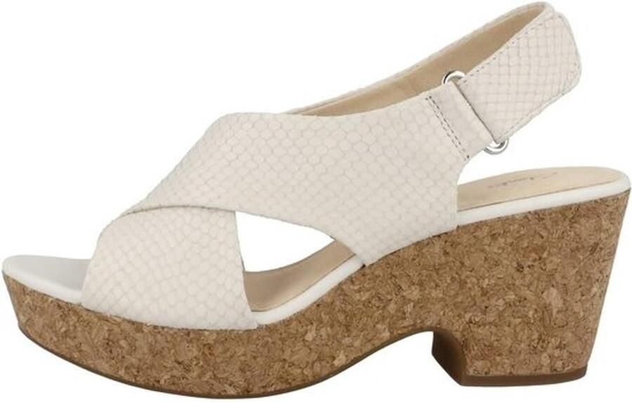 Dames Sandalen Met Houten Hak en Suède Bandjes Comfortabele Zomerschoen