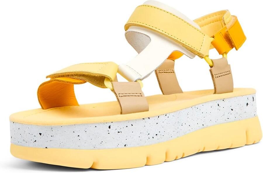 Dames Sandalen met Plateauzool voor Camper of Vrije Tijd