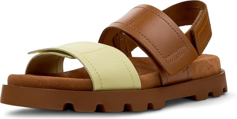 Dames Sandalen met Twee Bandjes en Lichtgewicht Zool