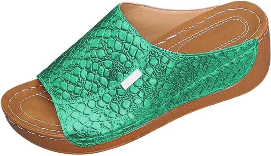 Dames Sandalen met Voetboog Ondersteuning Comfortabele en Antislip Zomerschoenen