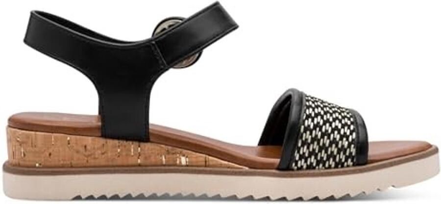 Dames Sandalen Modern Met Enkelbandje Zwart - Foto 1