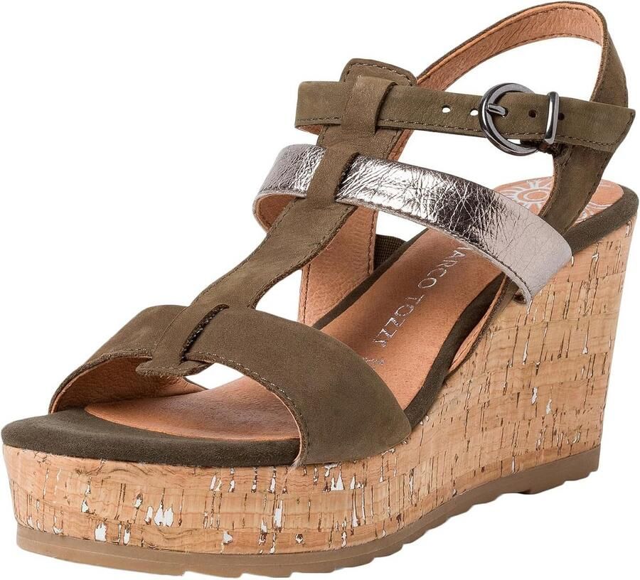 Dames Sandalen Open Zomer Schoenen Khaki Comfortabel