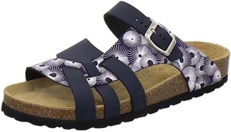 Dames sandalen van echt leer comfortabele slippers handgemaakt in Duitsland