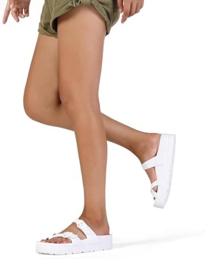 Dames Sandalen voor de Zomer Orthopedisch en Comfortabel met Verstelbare Gesp