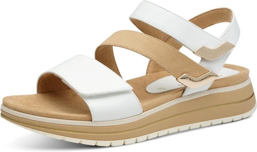 Dames Sandalen Wit Comb Comfortabele Open Teen Schoenen