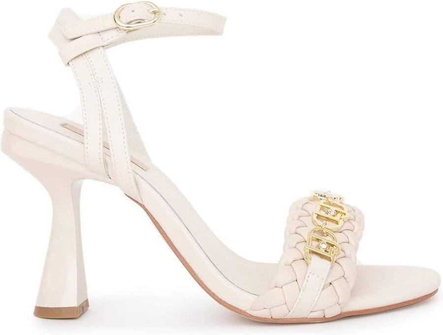 Dames Sandaal Wit Zomerse En Stijlvolle Platte Sandalen