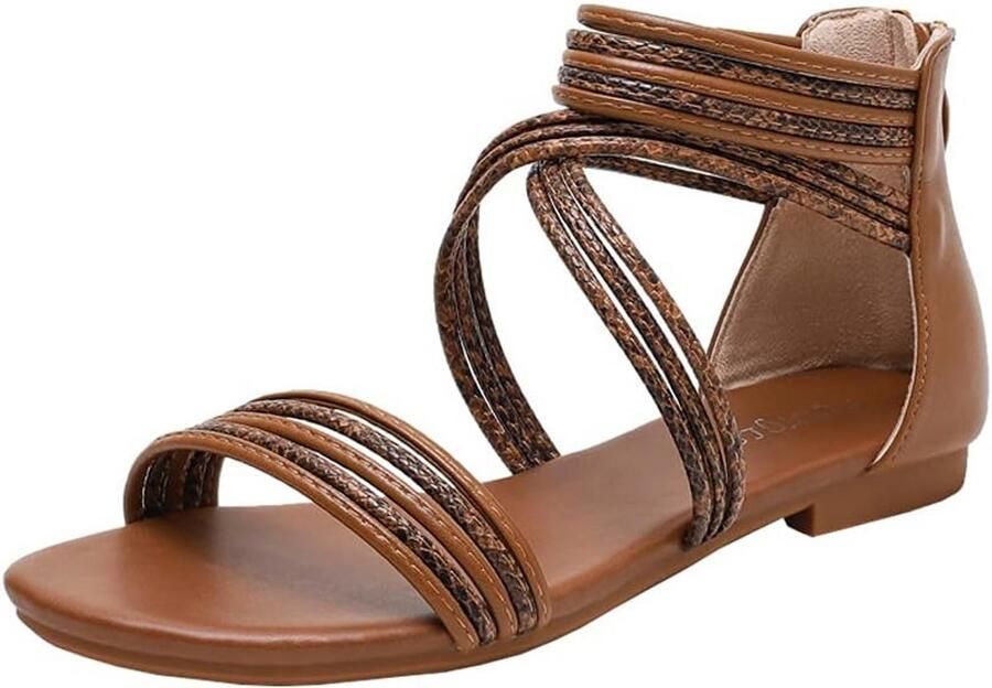 Dames Sandalen Zomer Platte Strandschoenen Comfortabel