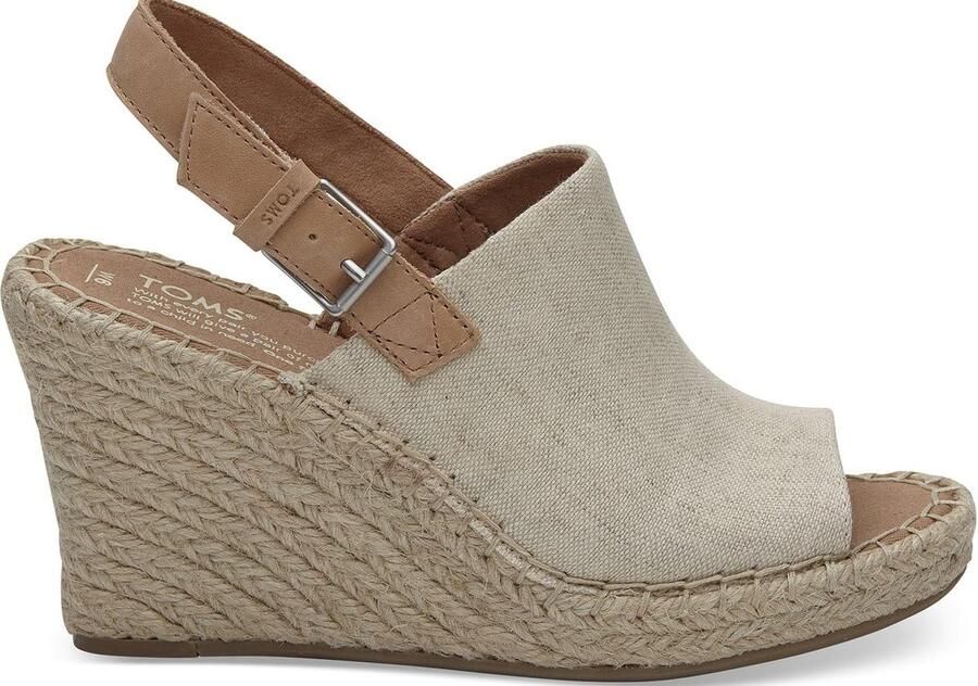 Dames Sandalen Zomerschoenen Vrouwen Casual Wandelen Natuurlijke Materialen Natuurlijk