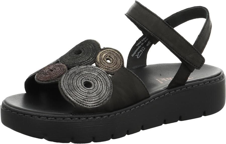 Dames Sandalen Zwart Comfortabele Platform