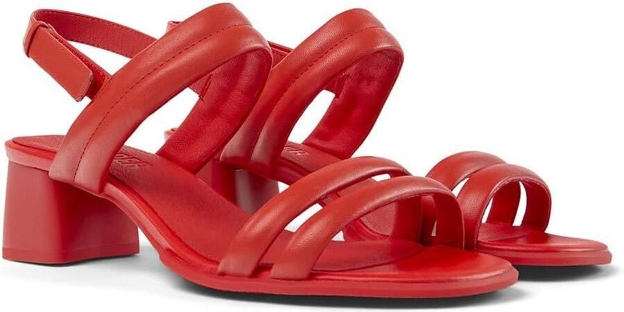 Dames Sandalen Zwart Leer Casual en Comfortabel