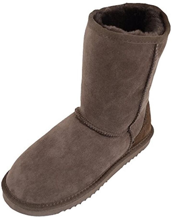 Dames Schapenleren Enkellaarsjes voor Koudere Dagen