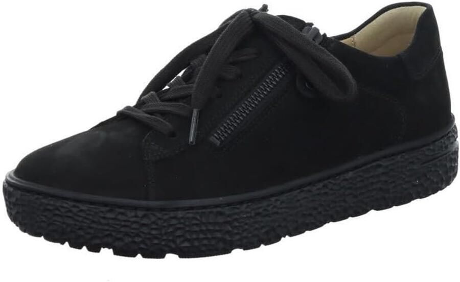 Dames Schoenen Lage Sneakers Dagelijks Gebruik Vetersluiting Zwart