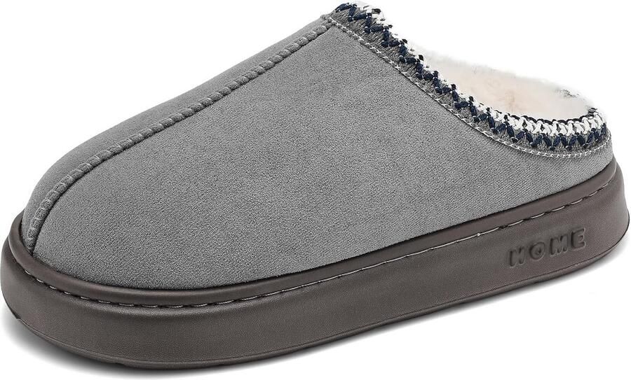 Dames Slaap Slipper met Plateauzool en Pluche Voering voor Binnen en Buiten