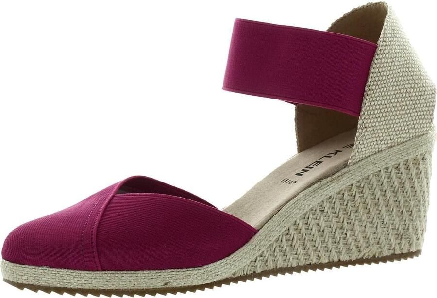 Dames Sleehak Sandaal met Espadrille Zool Comfortabel Zomer Schoeisel