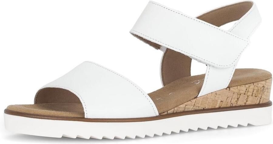 Comfortabele Dames Sandalen met Sleehak Extra Brede Pasvorm - Foto 1