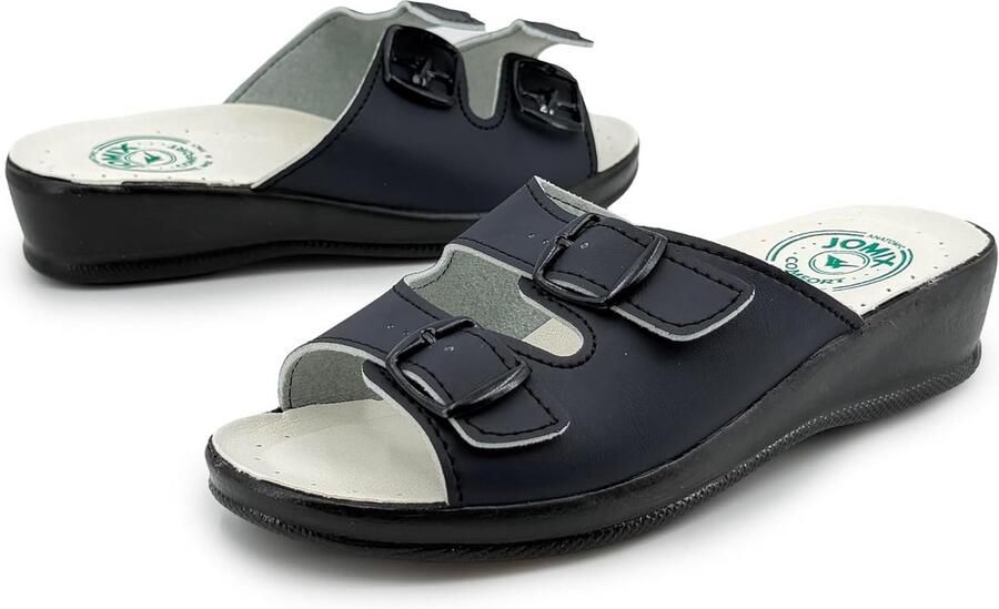 Dames Sleehak Sandalen met Gesp Orthopedische Comfortabele Slippers voor Werk en Tuin