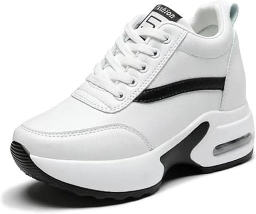 Dames Sleehak Sneakers Comfortabele Suède Sportieve Schoenen