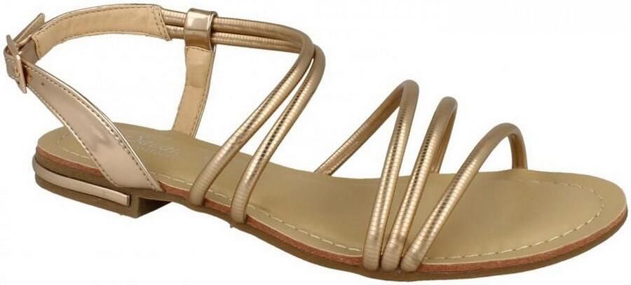 Dames Slingback Sandalen met Kussen en Gespsluiting