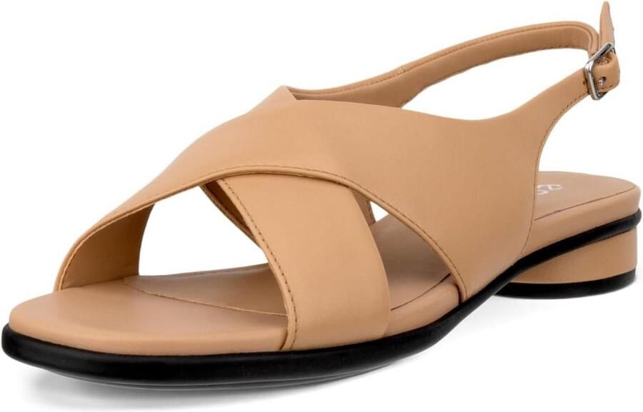 Dames Slingback Sandalen met Lage Hak en Gespsluiting