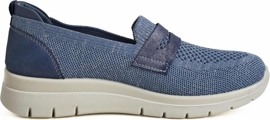 Dames slip-on schoenen comfortabele en lichte sneakers ademend gebreid non-slip zool voor casual gebruik ShopVlot