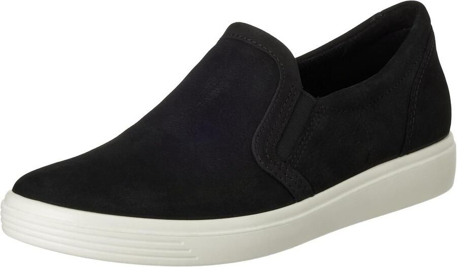 Dames Slip-On Sneaker Comfortabele Witte Lage Instapschoen
