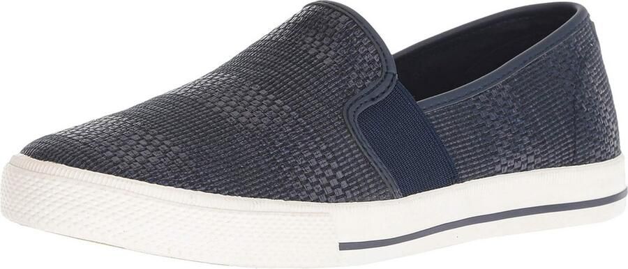 Dames Slip-on Sneakers Blauw Comfortabele Casual Instapschoenen